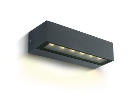 Mimoza LED 8W 480lm 3000K IP65 IK07 230V antracit