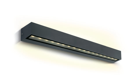 Mimoza LED 2x13W 1560lm 3000K IP65 IK07 230V antracit