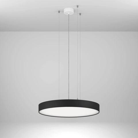 Round 90 PD DI 41,3W 5482lm 830 OP on/off negru Ø-650