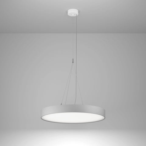 Round 90 PD DI 27,42W 3715lm 830 OP on/off argintiu Ø-650