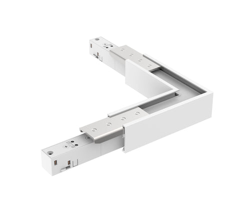 48V SLIM TRACK L-CORNER HOR. ALB