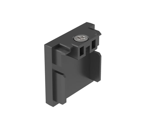 48V SLIM TRACK ENDCAP 2 BUC. NEGRU