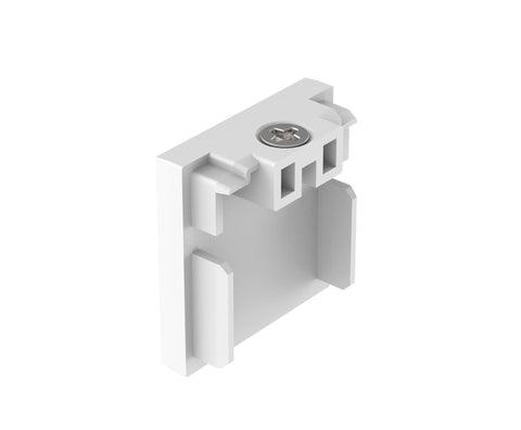 48V SLIM TRACK ENDCAP 2 BUC. ALB