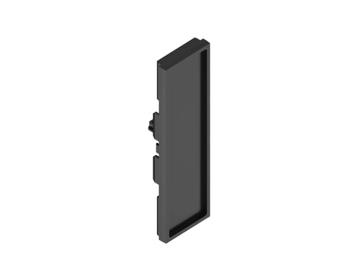 48V H-TRACK ENDCAP 2 BUC. NEGRU