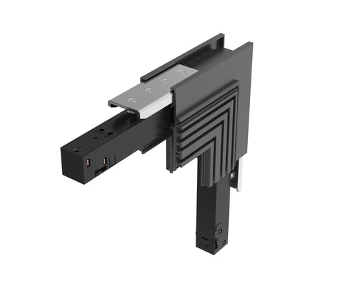 48V TRACK FĂRĂ CADRE L-CORNER VER. NEGRU