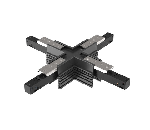 48V TRACK FĂRĂ CADRE X-CONECTOR NEGRU