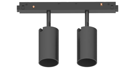 48V SPOT INSET MD 2x 8W LF930 DALI NEGRU