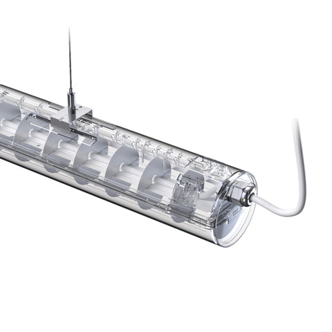DEVO LOFT LED 1245 24W 3150lm 827 reflect PC IP20 cablu alb