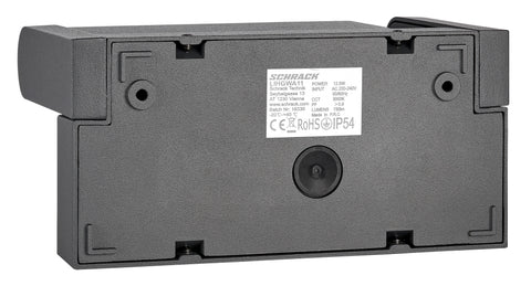 ILAS LED 12,5W 750lm 3000K ECG IP54 antracit