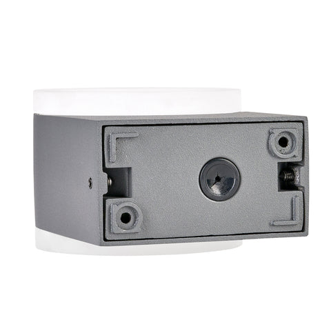 Zelda LED Medium Up/Down 12,5W 900lm 3000K IP54 antracit