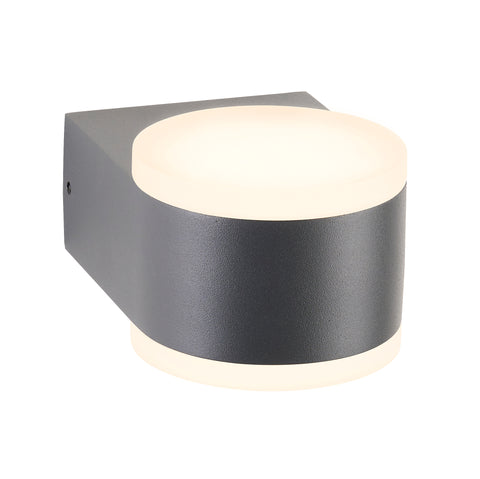 Zelda LED Medium Up/Down 12,5W 900lm 3000K IP54 antracit
