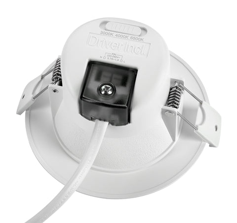 SEGON ECO 7W Tri white 3K, 4K, 6K 230V 90°, EVG, alb