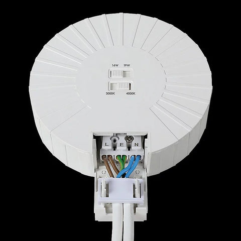 Downlight Actor S 14/19W 830/840 131lm/W, IP54, Ø-172mm, WH