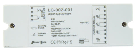 Controler LED RGBW RF receiver