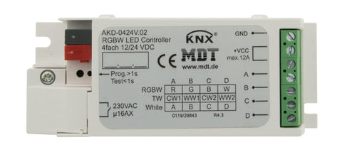 LED KNX Dimer 4 Channels (Mono, TW, RGB, RGBW)