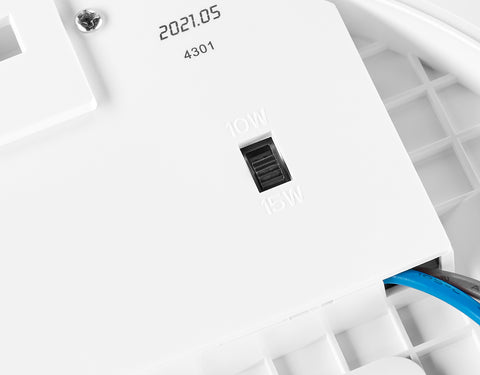 ELEGANCE Round 2 Evolution 15W/10W 3K/4K IP54 alb