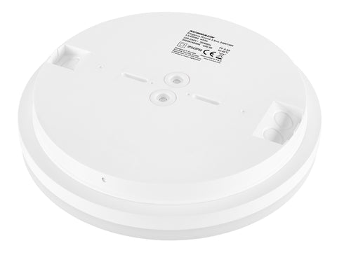Elegance Round 3 EVOlution 24W/18W/10W 3K/4K Dim IP54 alb