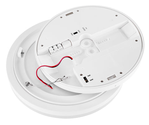 Elegance Round 3 EVOlution 24W/18W/10W 3K/4K Dim IP54 alb