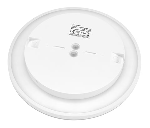 Elegance DISC LED 10W/18W/24W 3/4K CRI90 IP20 dim alb