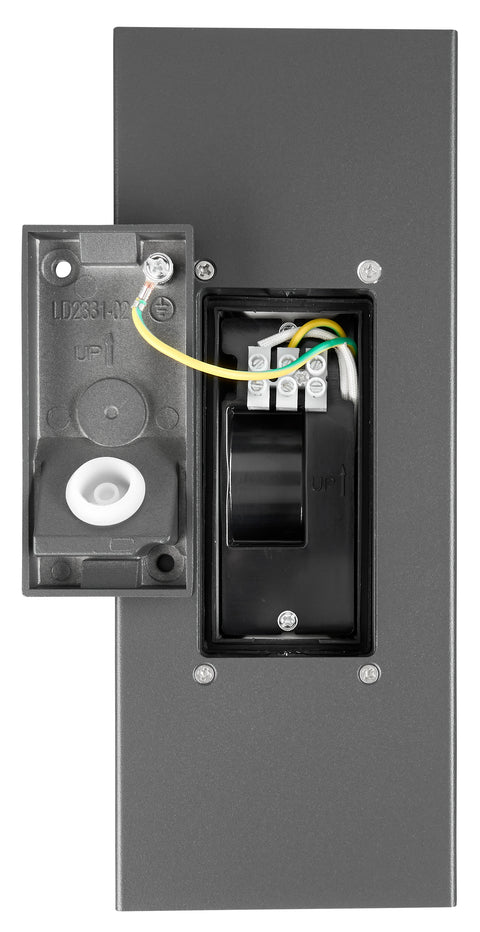 LUGO LED Square 13,2W 750lm 3000K 230V LED IP54 antracit