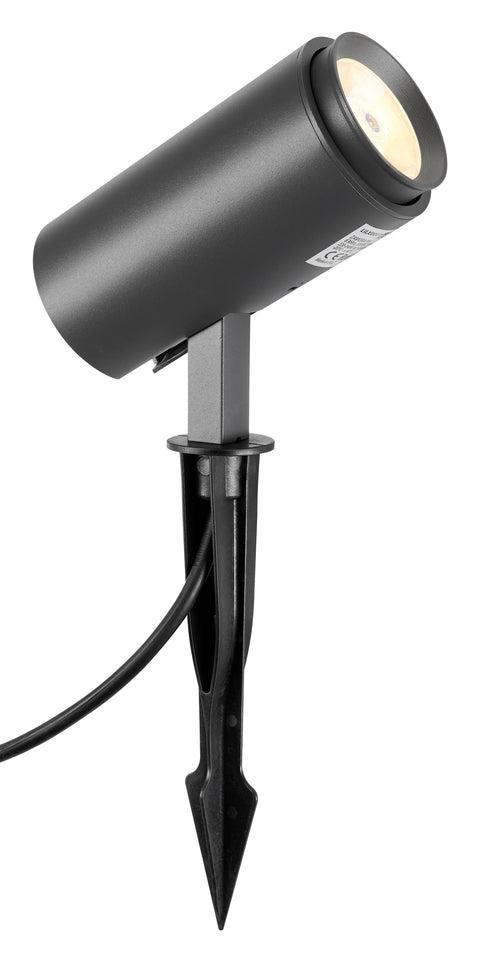 ZAMORA 8,6W 636lm 3000K 230V LED IP54 antracit