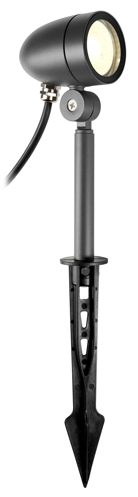 ZAMORA GU10 II 230V LED IP54 antracit