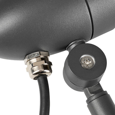 ZAMORA GU10 II 230V LED IP54 antracit