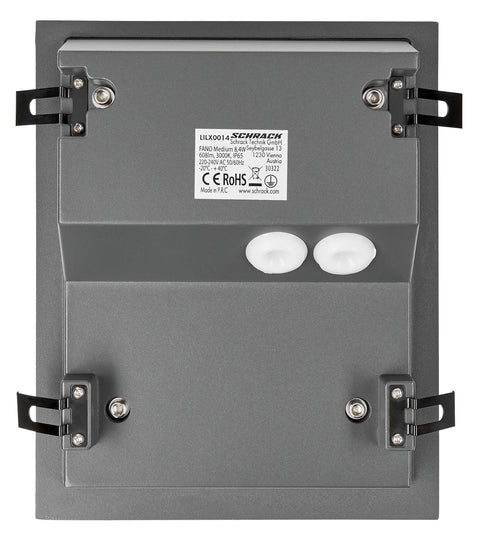 FANO Medium 8,4W 608lm 3000K 230V LED IP65 antracit