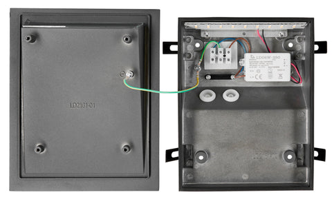 FANO Medium 8,4W 608lm 3000K 230V LED IP65 antracit