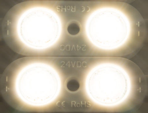 LED module ensures Twin 12 HW (Halogen white) IP65 CRI 90+