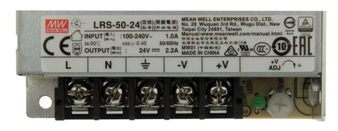 LED Power Supplies RS 50W/24V, IP20