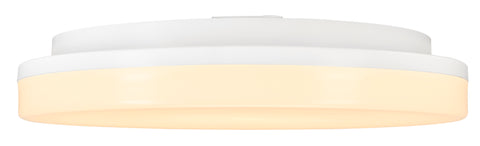 MAIA LED Round 280 24W/18W 3K/4K 230V IP54 senzor, alb