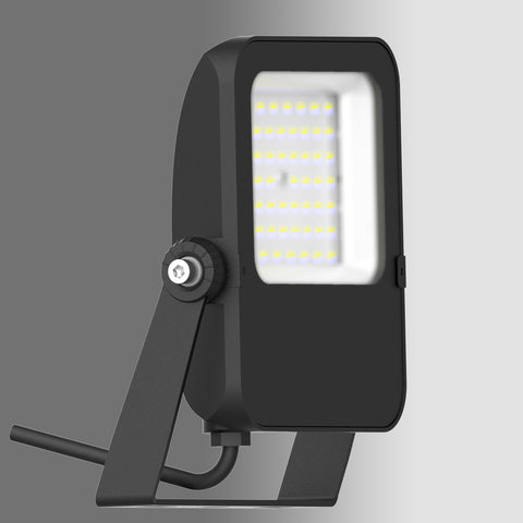 Capri LED Basic 50W 5500lm 4000K asimetric IP65 negru