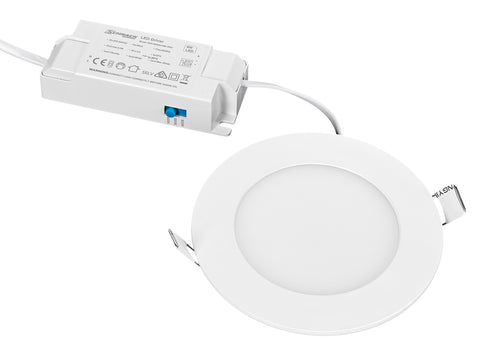SUTIL Round Pro 120 6W 420lm 3000/3500/4000K 230V alb