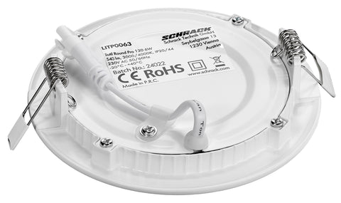 SUTIL Round Pro 120 6W 420lm 3000/3500/4000K 230V alb