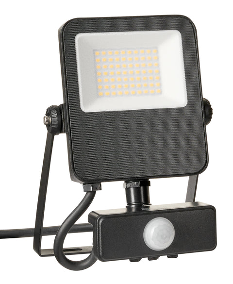 CAPRI LED Basic 30W, 3300lm, 4000K, senzor, IP65, negru