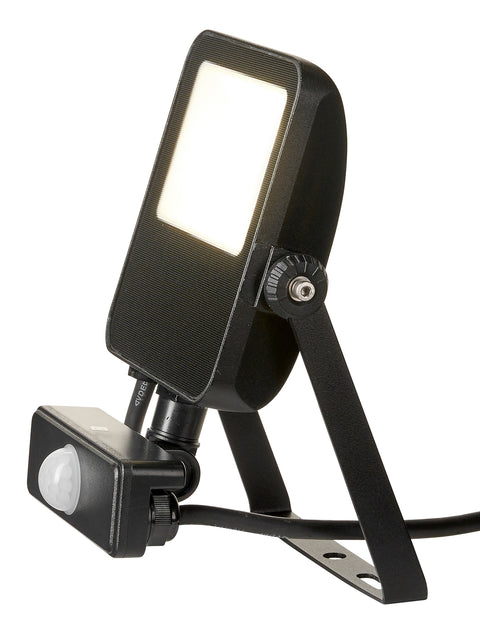 CAPRI LED Basic 30W, 3300lm, 4000K, senzor, IP65, negru