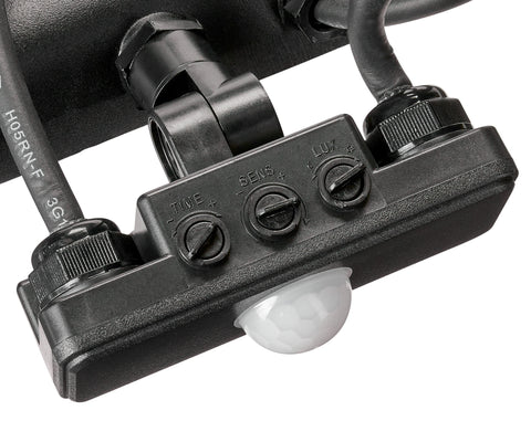 CAPRI LED Basic 30W, 3300lm, 4000K, senzor, IP65, negru