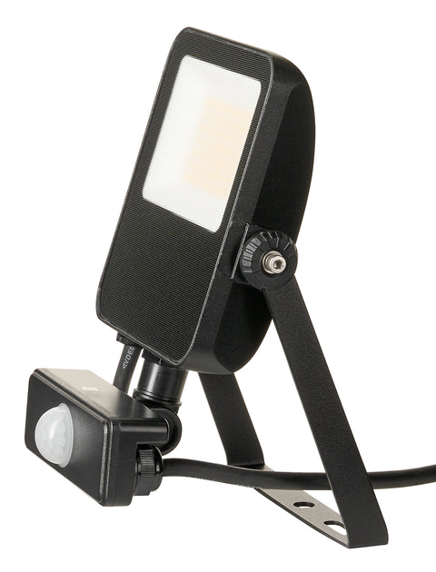 CAPRI LED Basic 30W, 3300lm, 4000K, senzor, IP65, negru