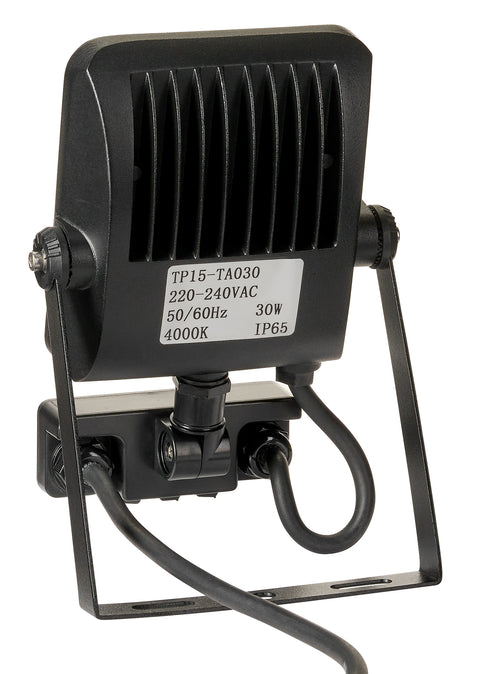 CAPRI LED Basic 30W, 3300lm, 3000K, senzor, IP65, negru