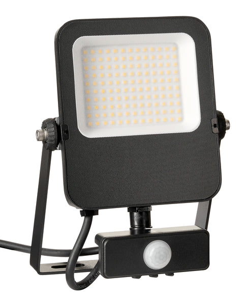 CAPRI LED Basic 50W, 5500lm, 3000K, senzor, IP65, negru