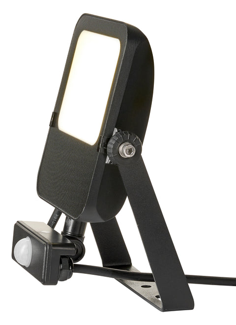 CAPRI LED Basic 50W, 5500lm, 3000K, senzor, IP65, negru