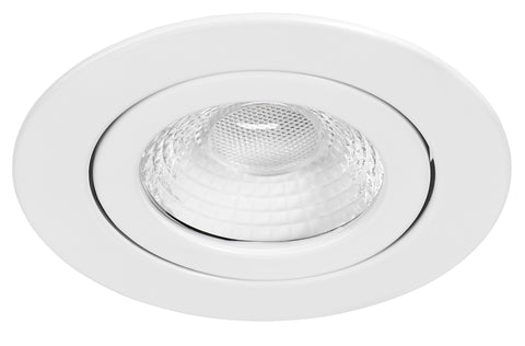 PUNTO LED 8W 760lm 830 36° 230V IP65/IP20 dimabil alb