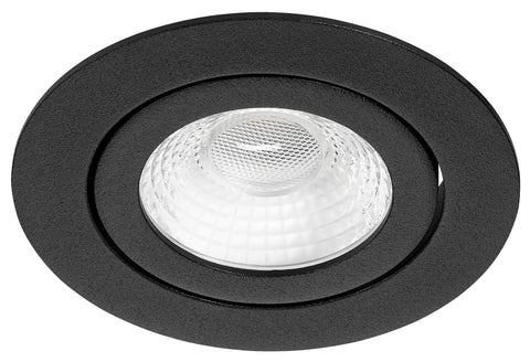 PUNTO LED 8W 760lm 840 36° 230V  IP65/IP20 dim negru