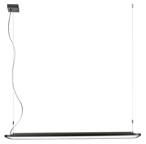 Novia PL 75W 7400/8190lm 930/940, UGR<19 DALI, IP20, negru