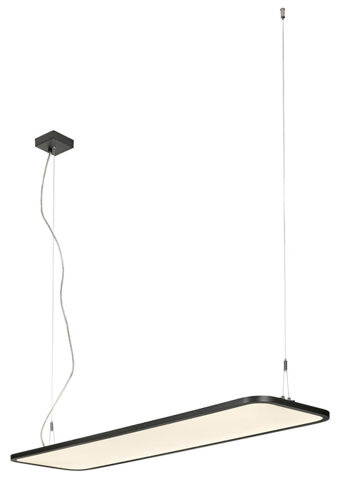 Novia PL 75W 7400/8190lm 930/940, UGR<19 DALI, IP20, negru