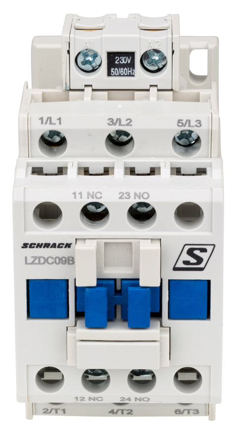 Contactor 3 poli, CUBICO Clasic, 4kW, 9A, 1ND+1NÎ, 230Vc.a.