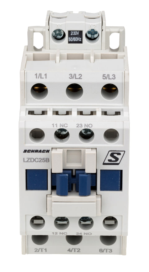 Contactor 3 poli, CUBICO Clasic, 11kW,25A, 1ND+1NÎ, 230Vc.a.