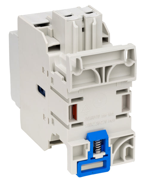 Contactor 3 poli, CUBICO Clasic, 18,5kW, 38A,1ND+1NÎ,24Vc.a.