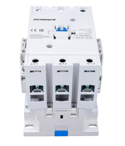 Contactor 3 poli, CUBICO Grand, 90kW, 170A, 1ND+1NÎ, 230V ca